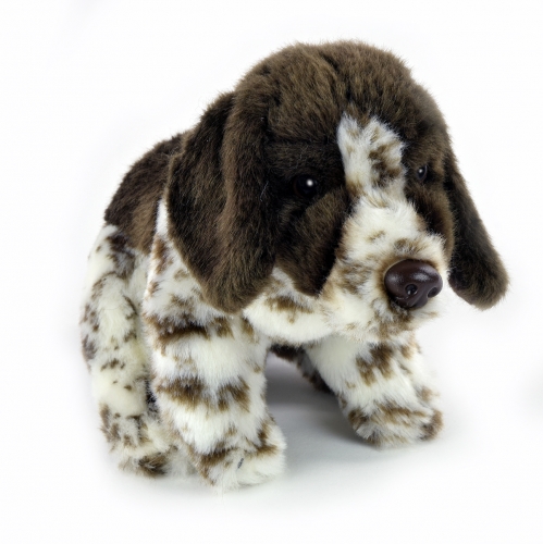 Jagdhund sitzend 18 cm